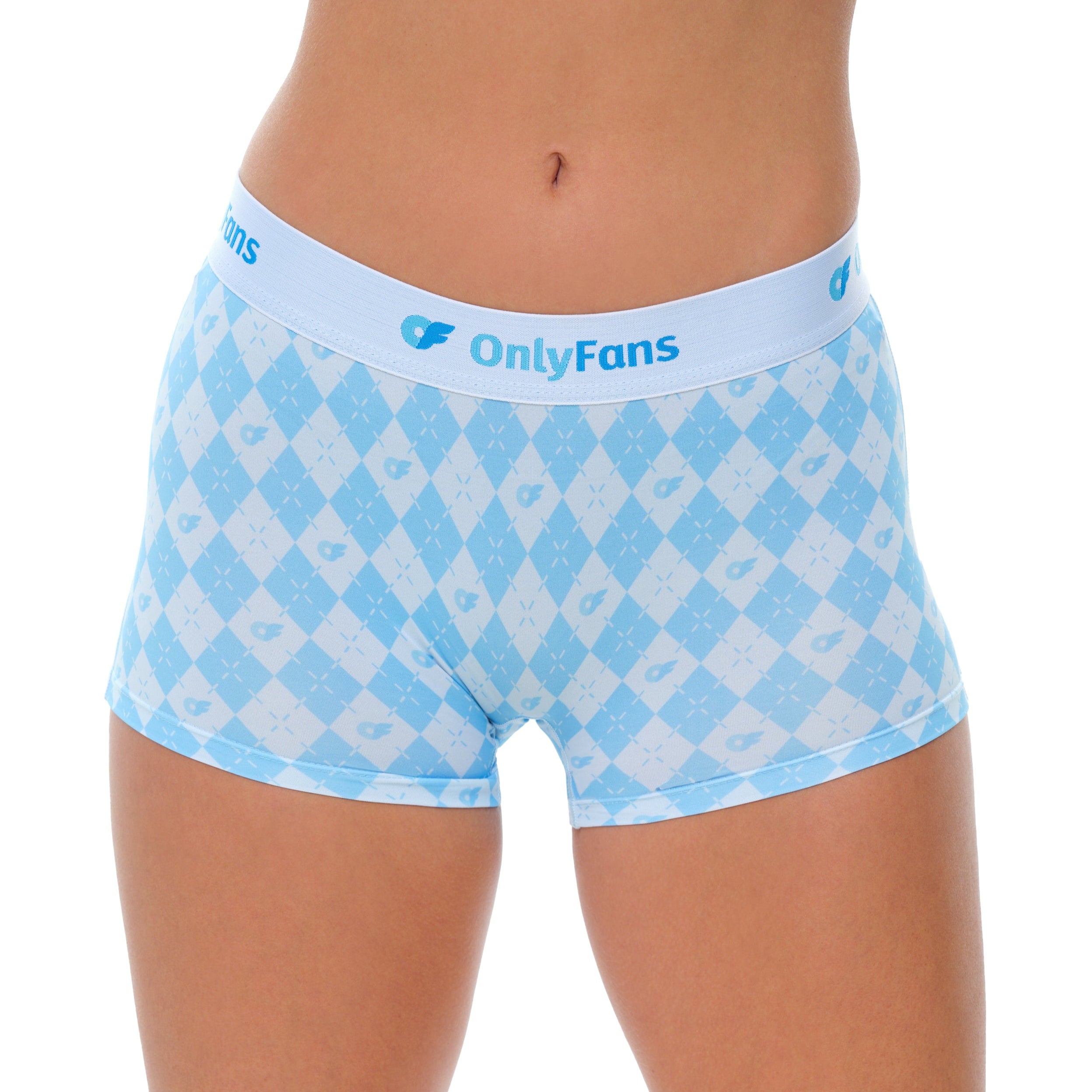 Women's Boyshort - Blue Vibe