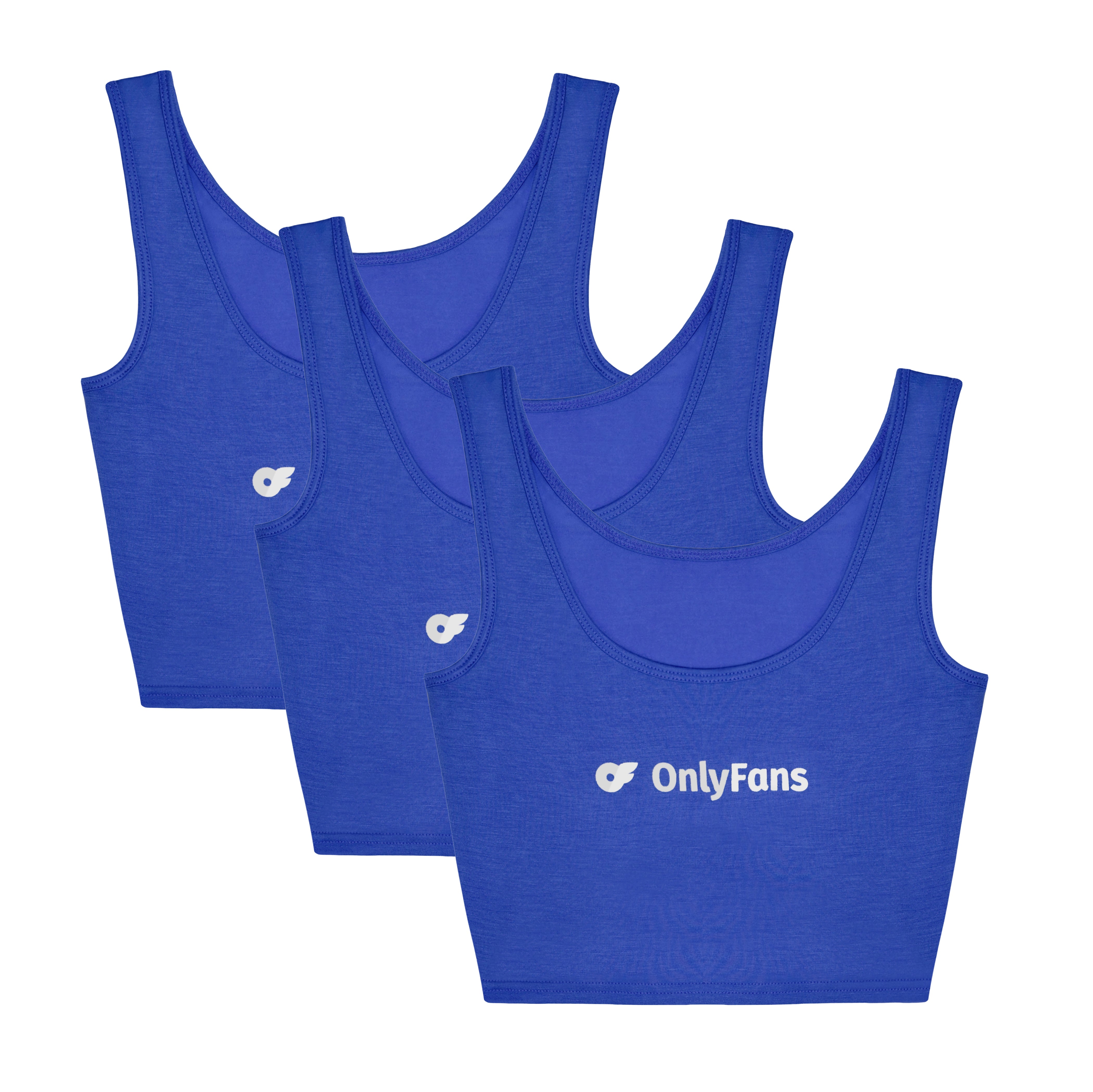 Crop Tank Bundle - Blue