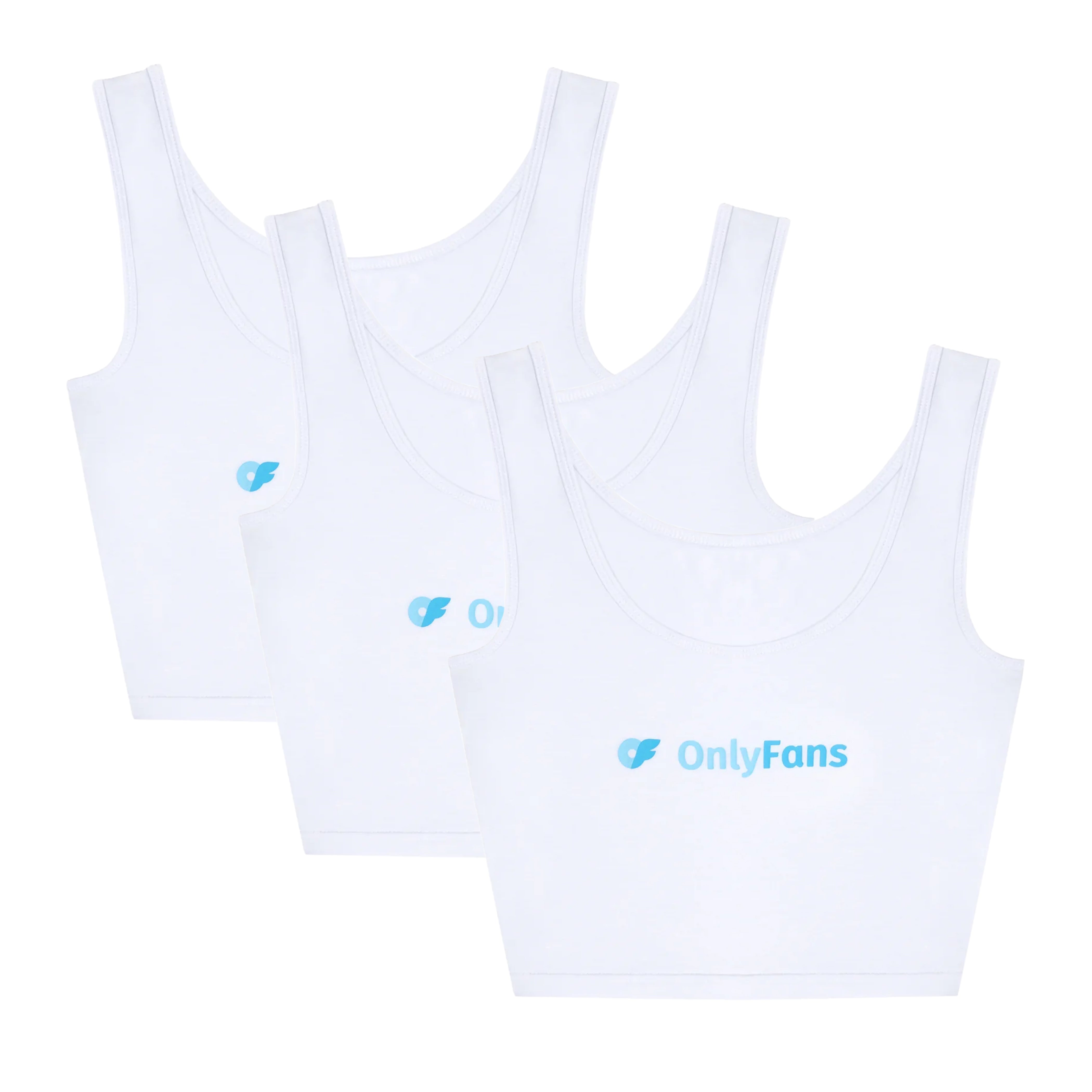 Crop Tank Bundle - White