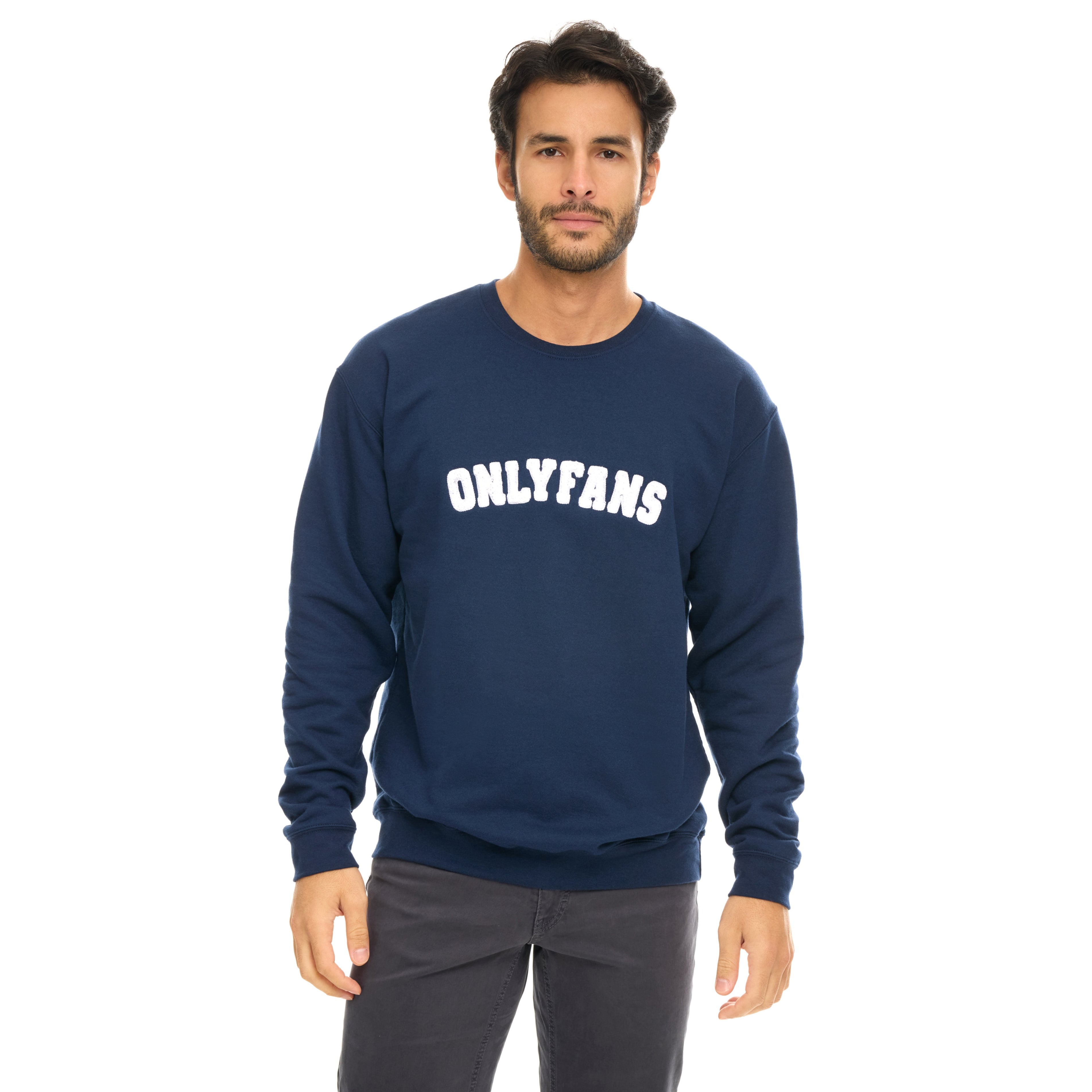 Varsity Crewneck - Navy