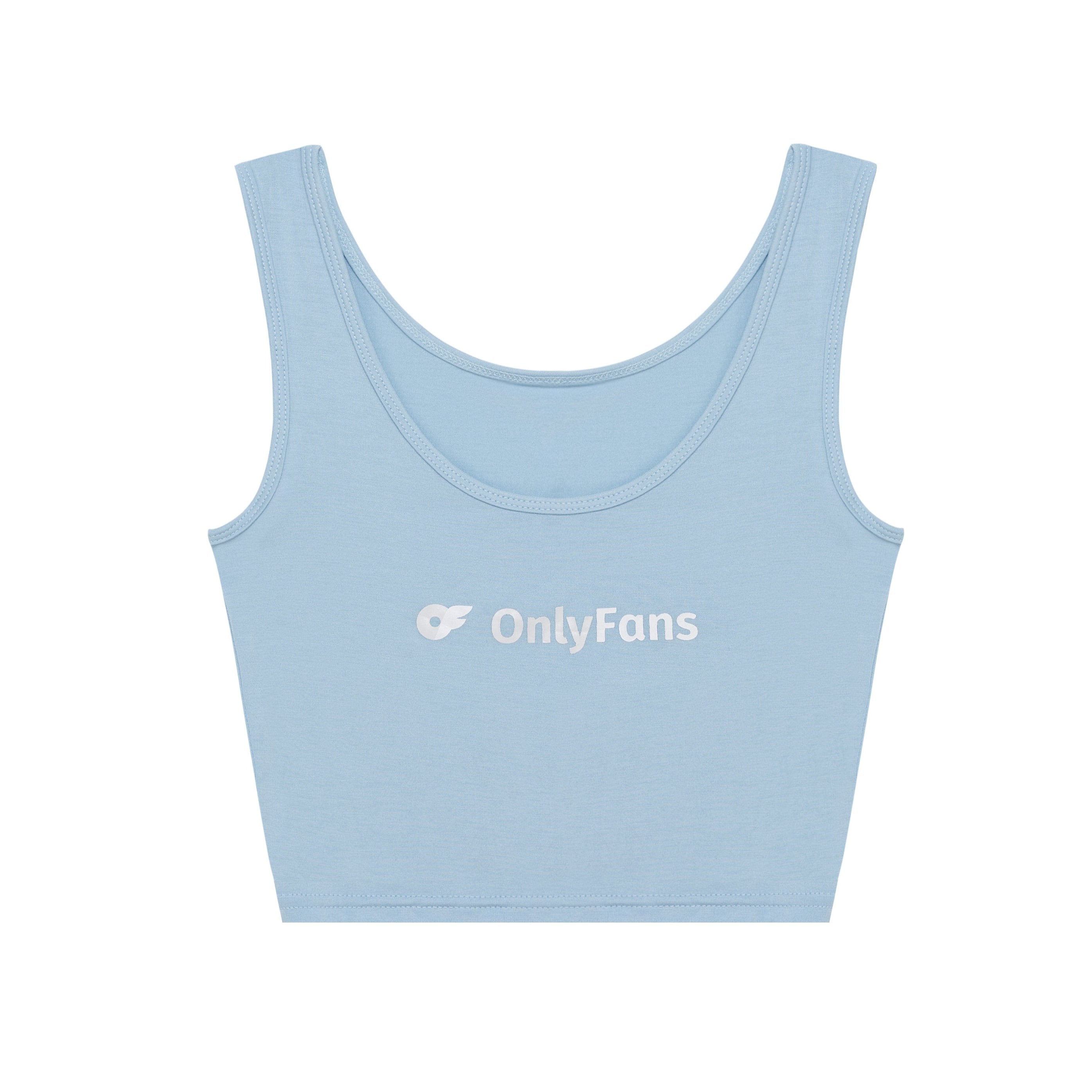 Crop Tank - Winter Blue