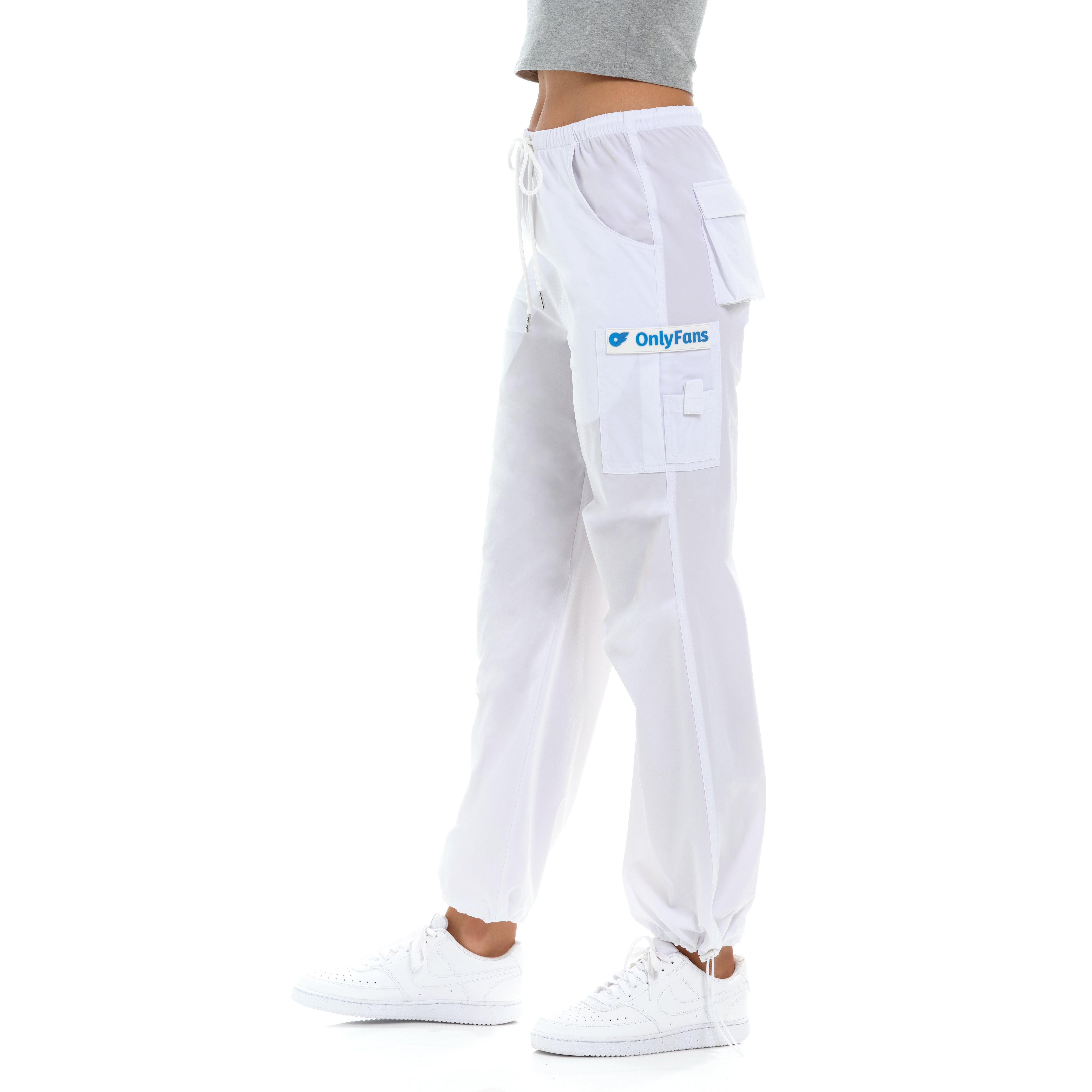 Cargo Pants - White