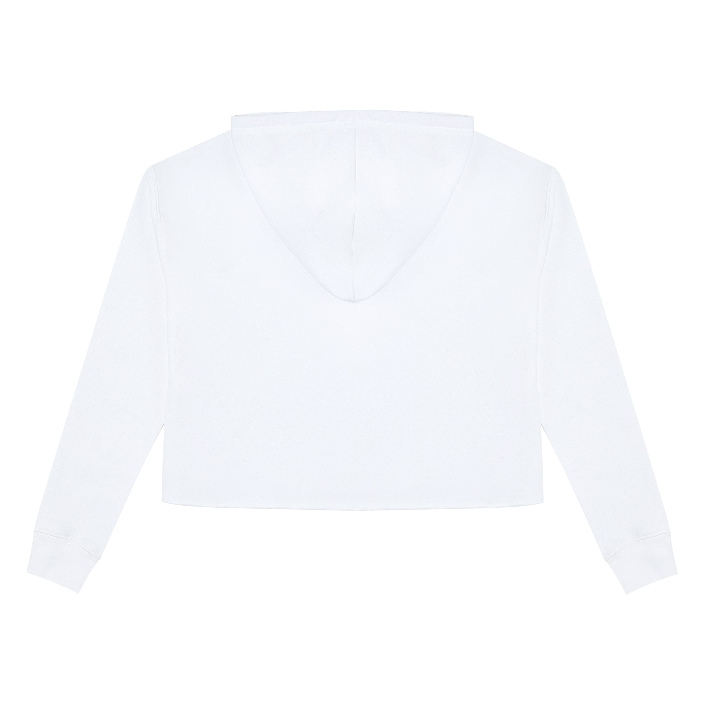 Plain white cropped discount sweatshirt