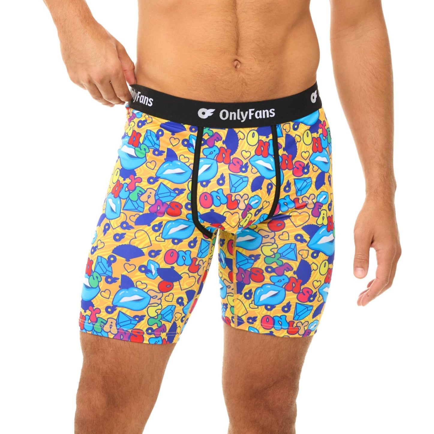 Men's Boxer Brief - Yellow Vibe