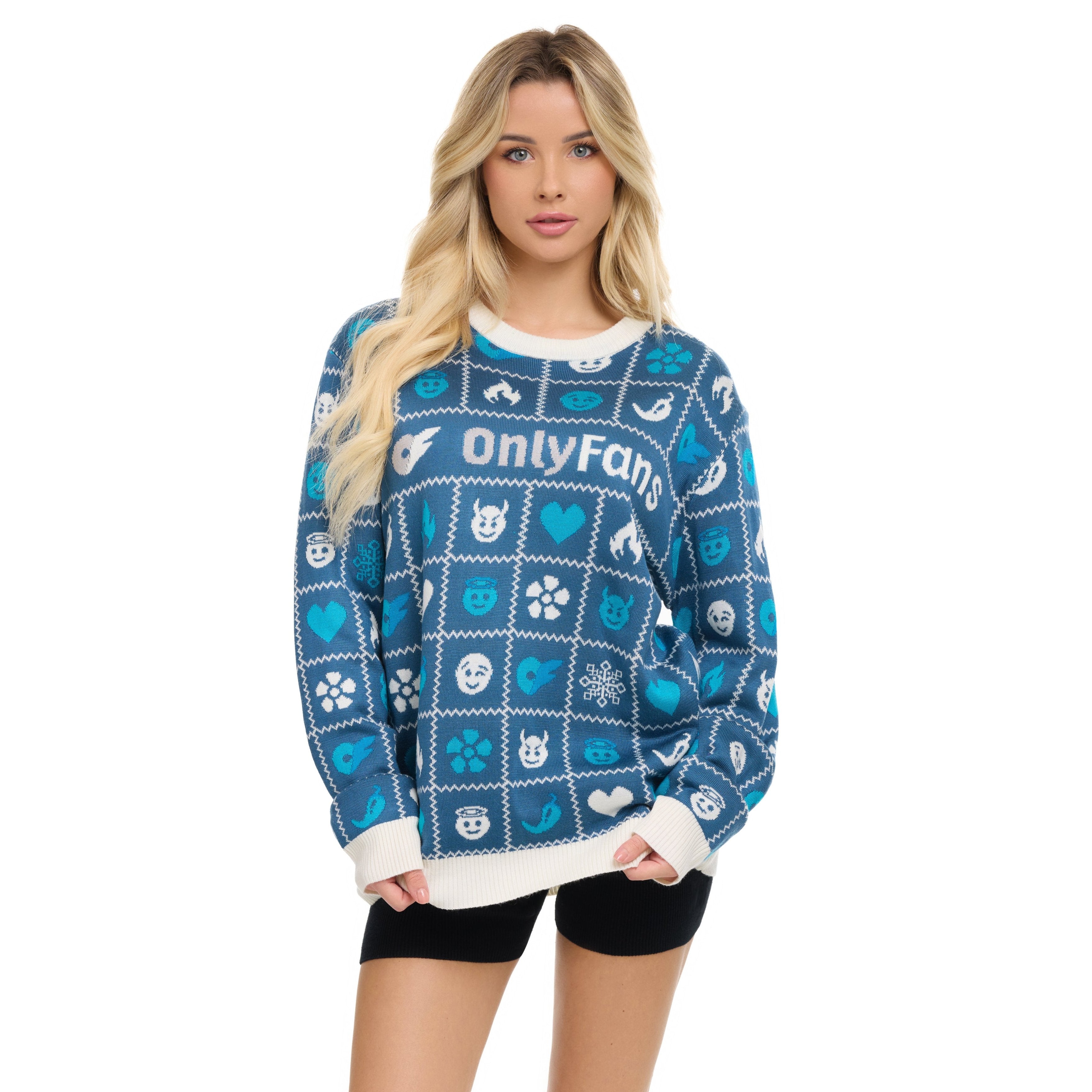 Holiday Sweater - Blue