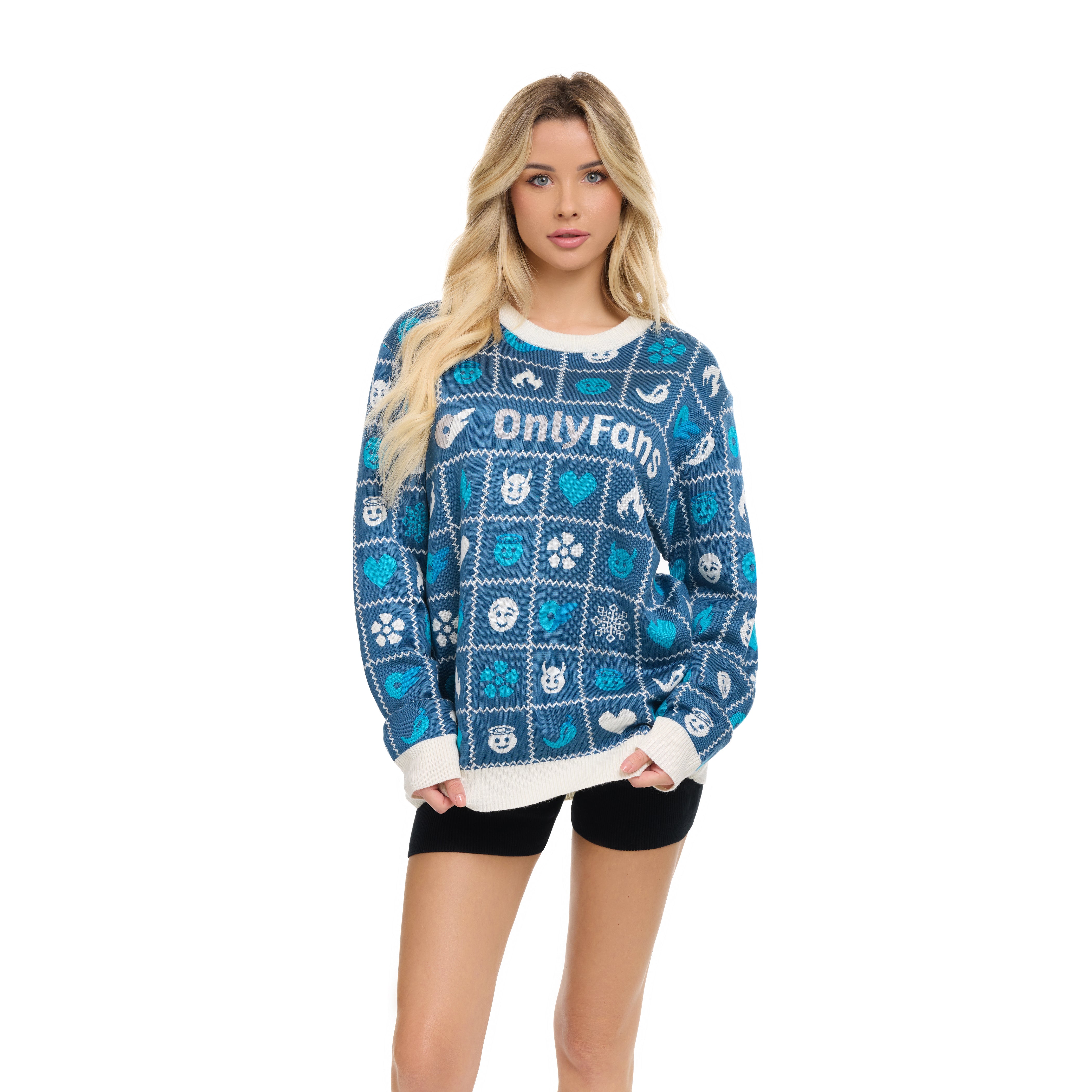 Holiday Sweater - Blue