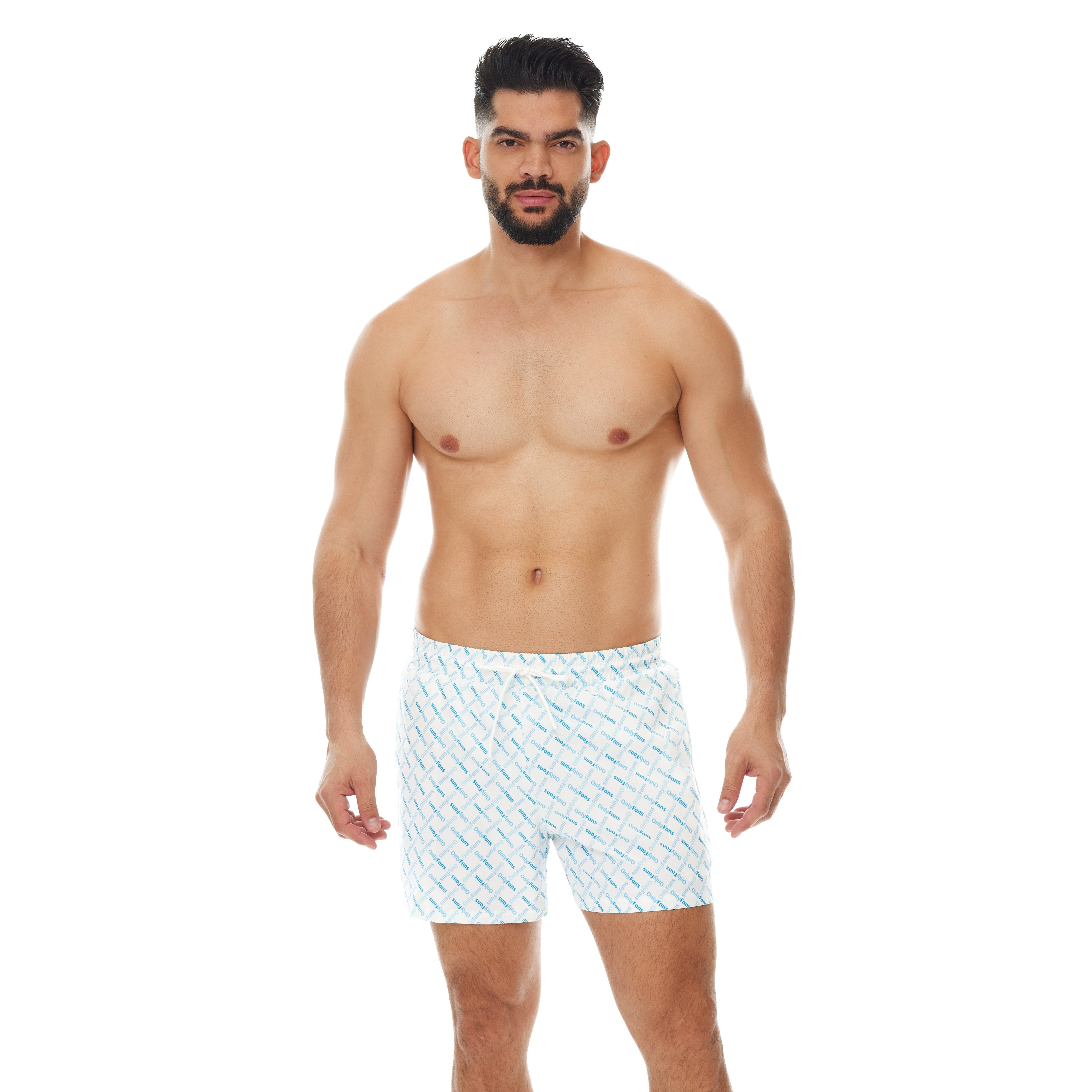 Swim Trunks - White