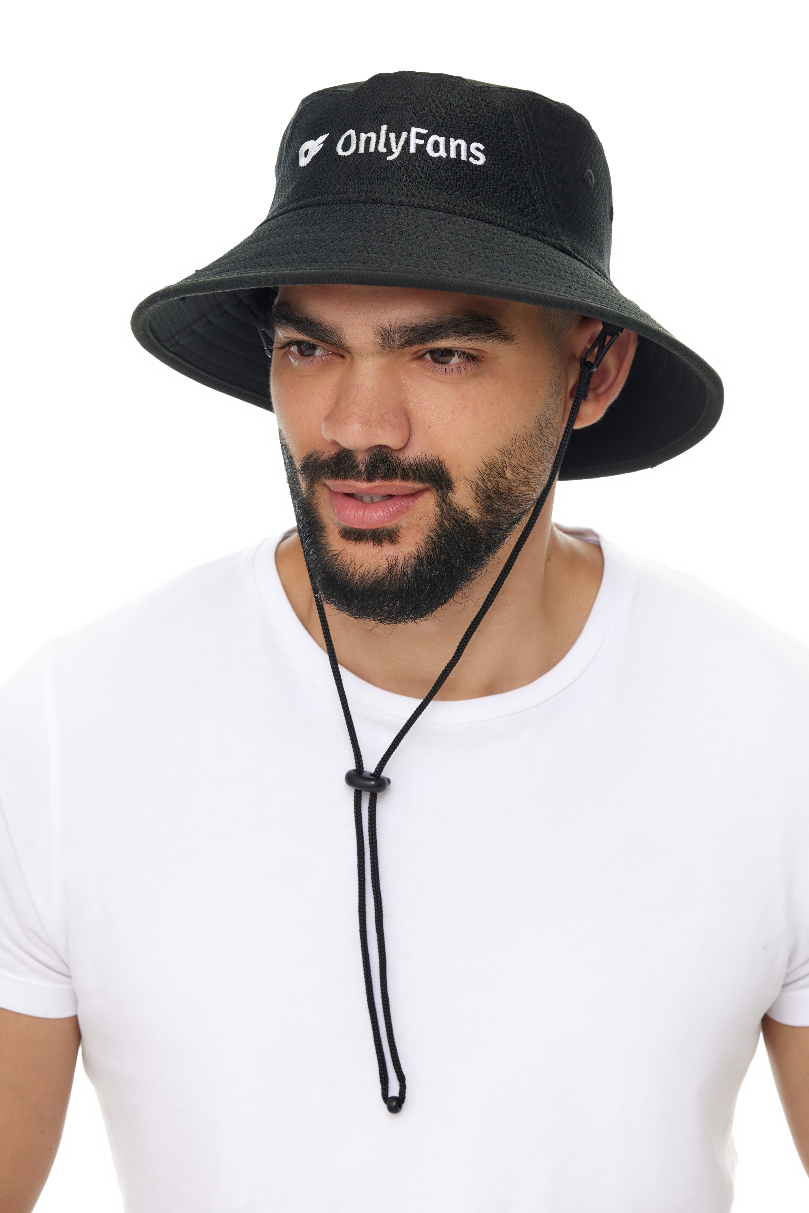 Drawstring Bucket Hat