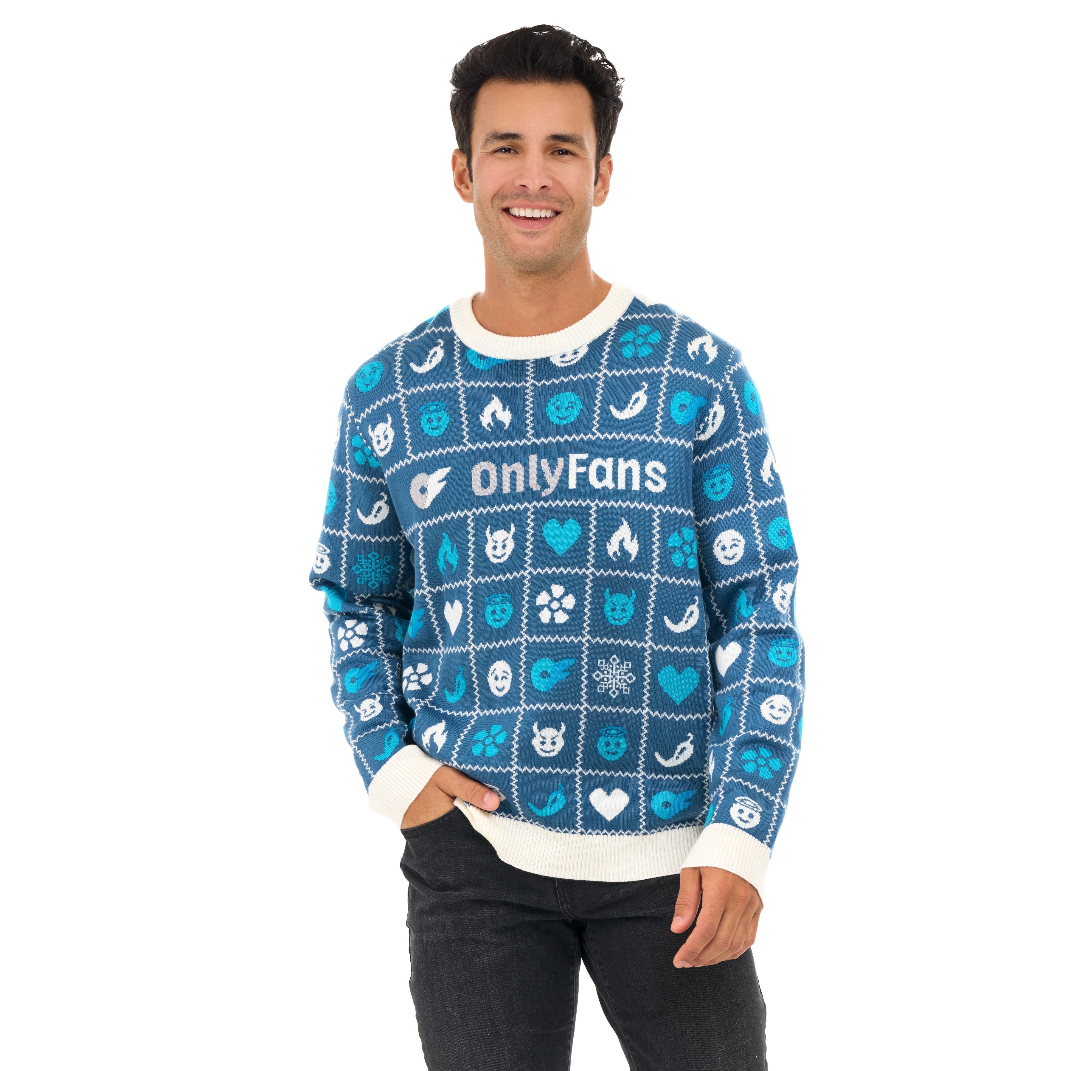 Holiday Sweater - Blue