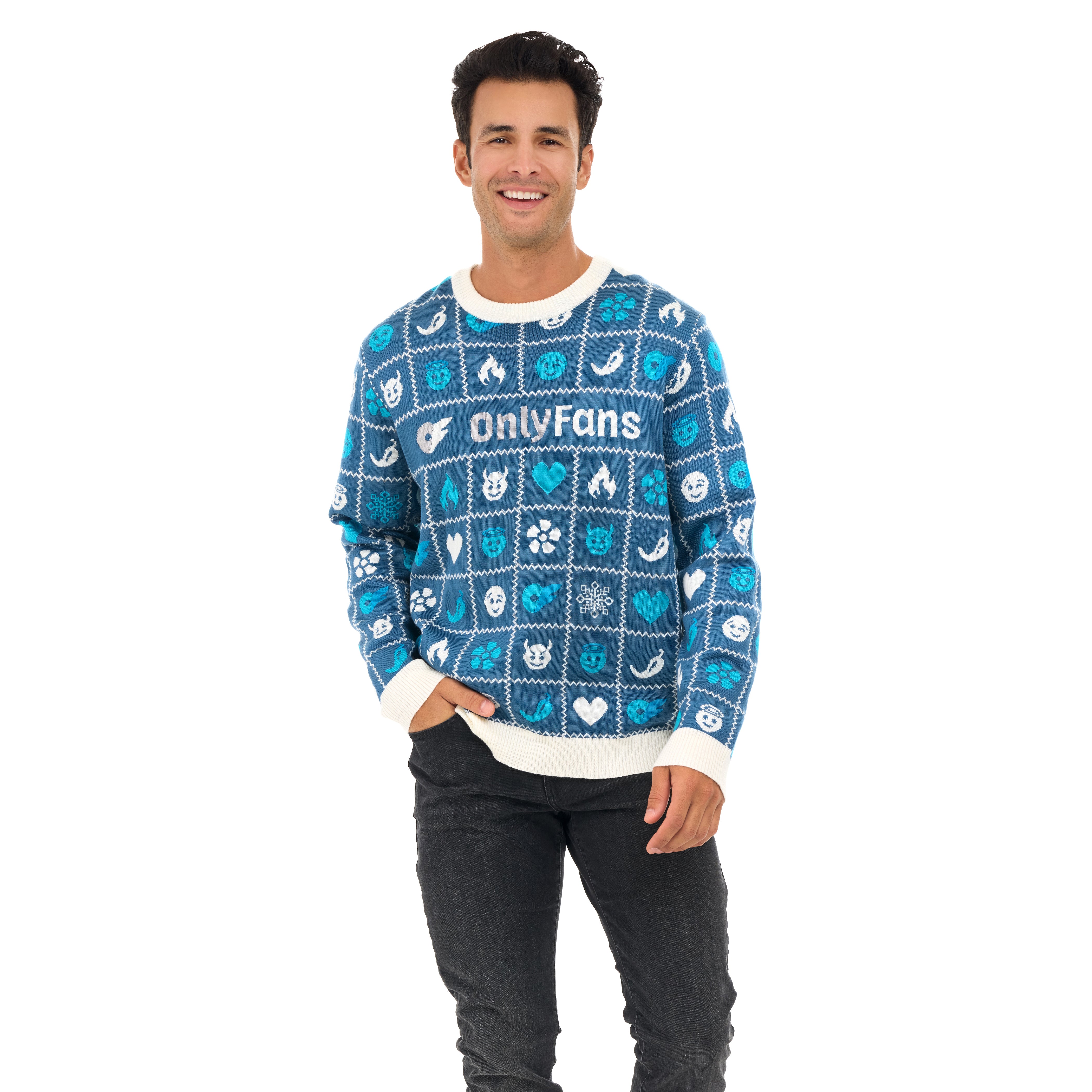 Holiday Sweater - Blue