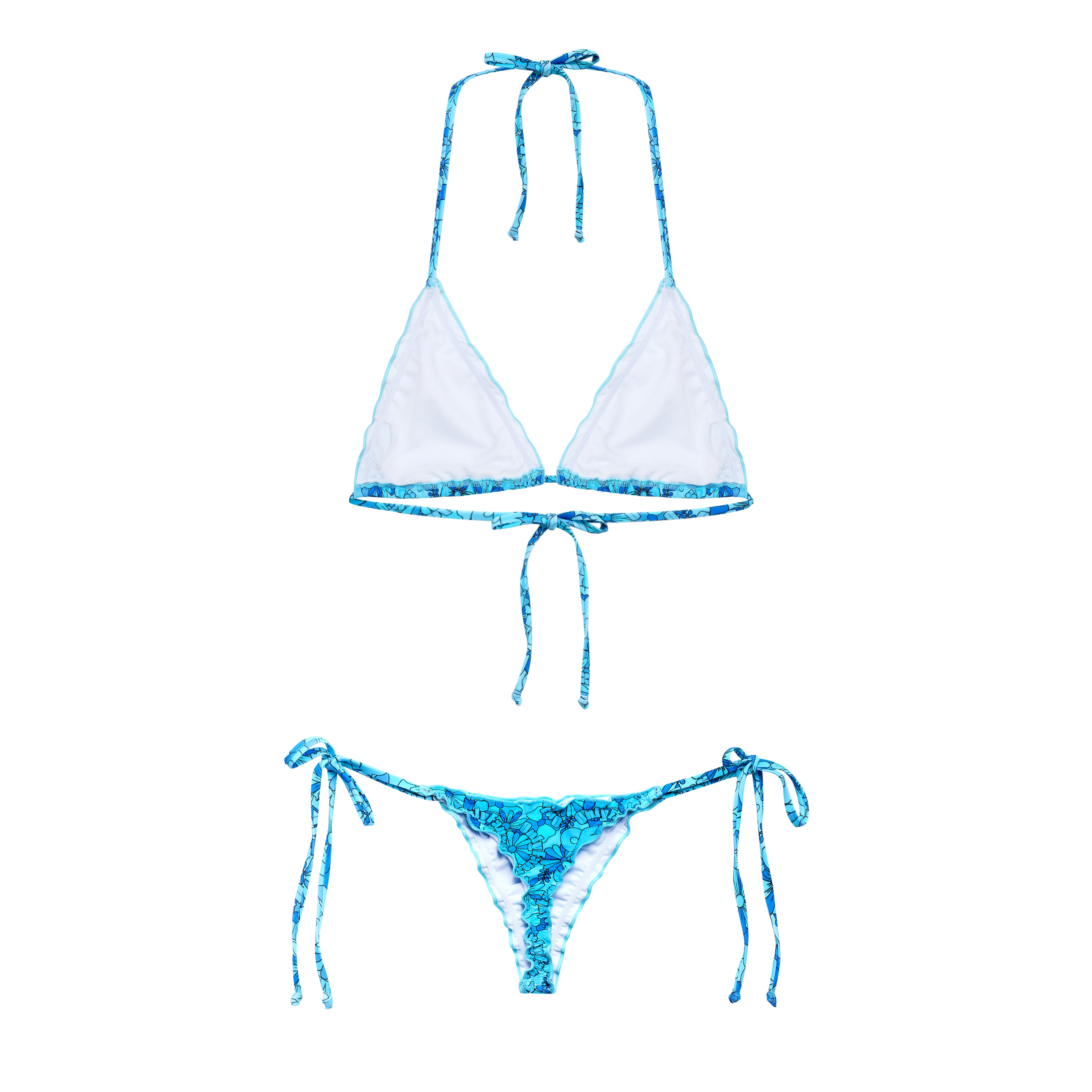 Bikini - Blue Bloom