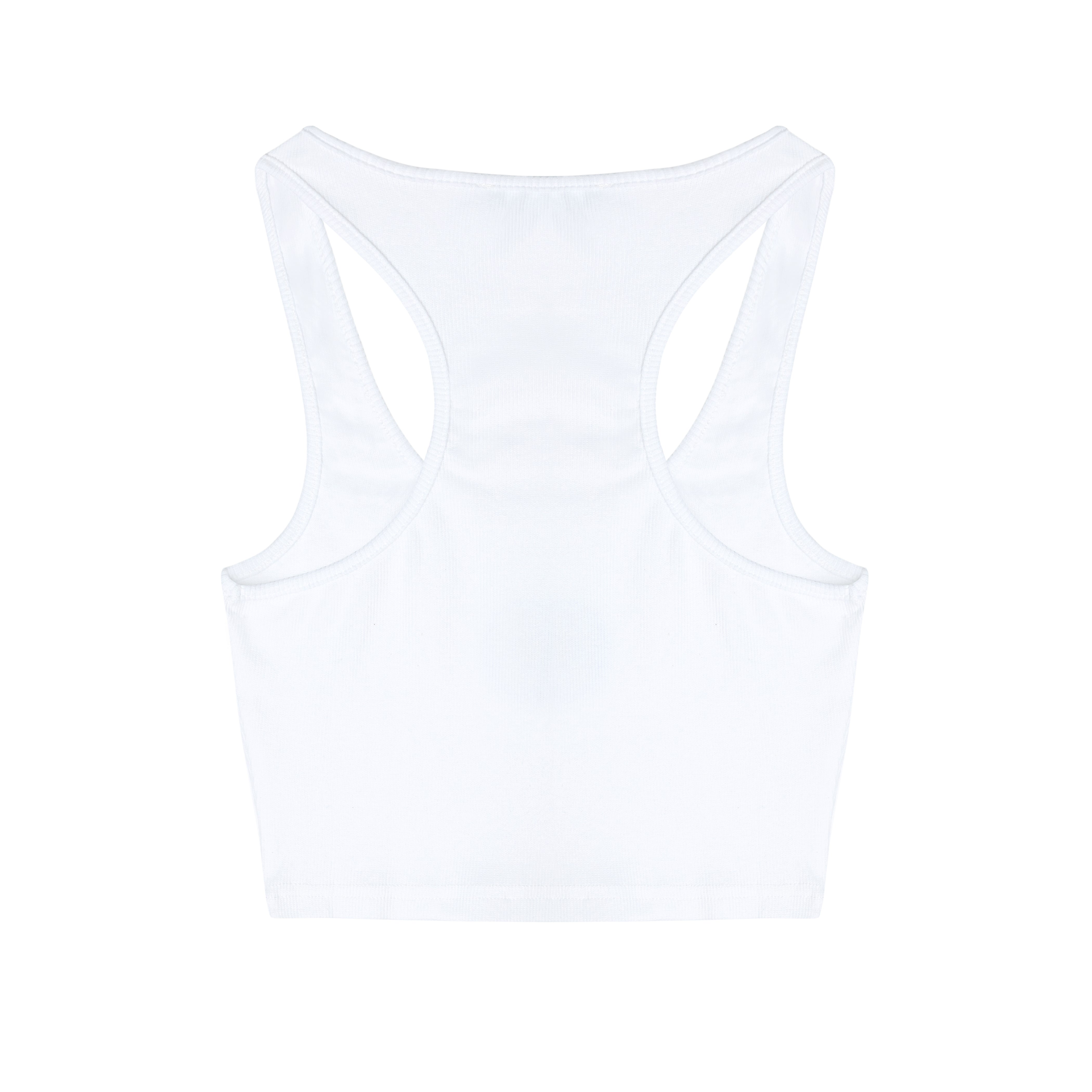 OnlyFans Ribbed Tank - White