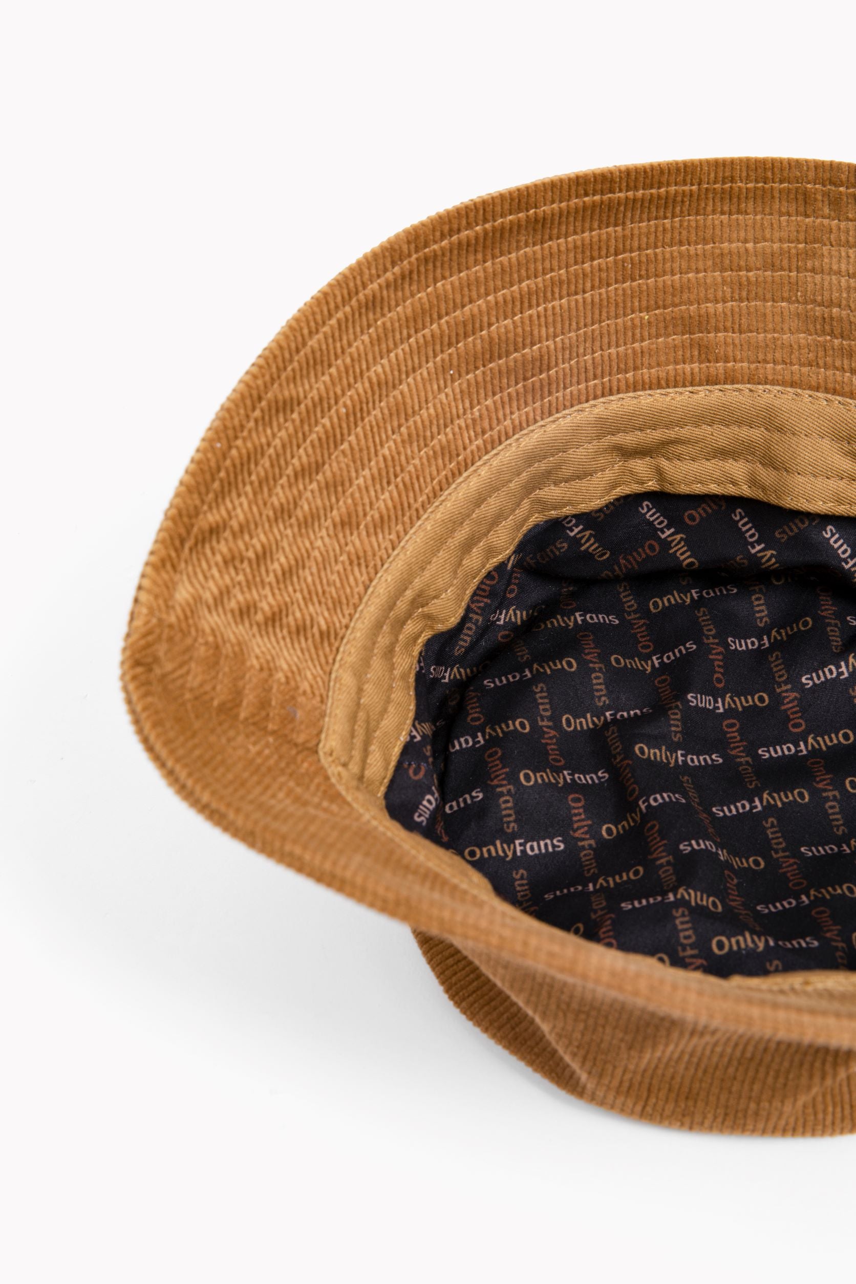 Corduroy Bucket Hat - Brown